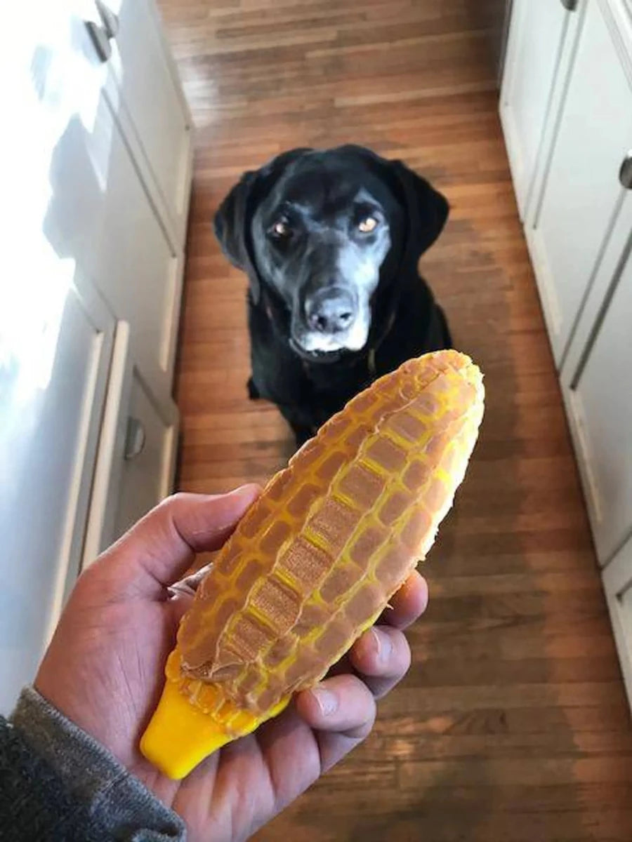 SP Corn on the Cob Ultra Durable Nylon Dog Chew Toy for Aggressive Chewers - Pets Perfect