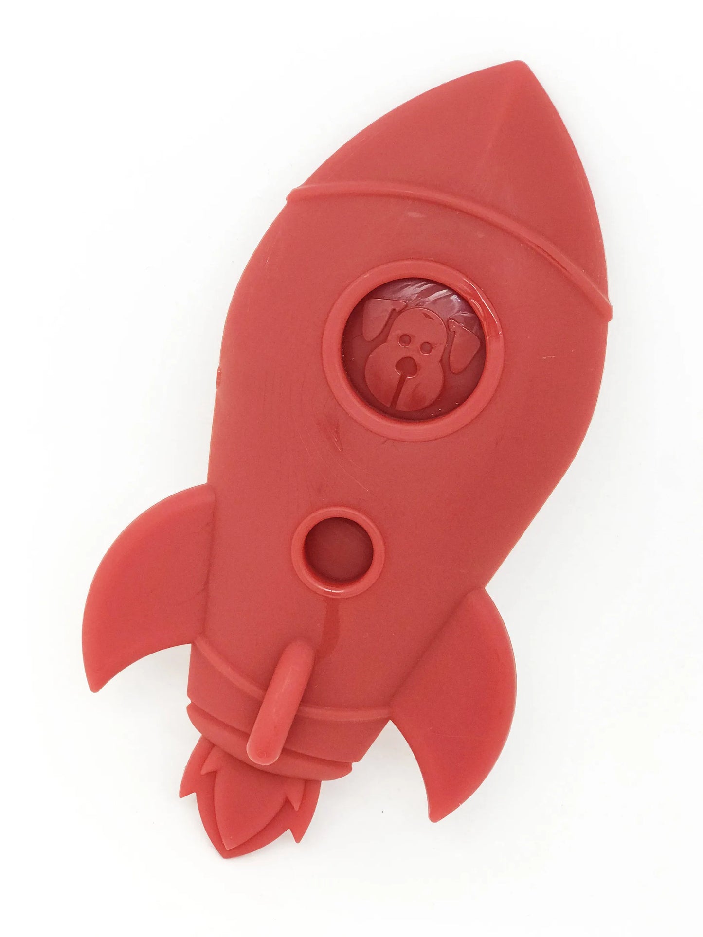 SodaPup Spotnik Rocket Ship - Ultra-Durable Nylon Chew Toy for Aggressive Chewers