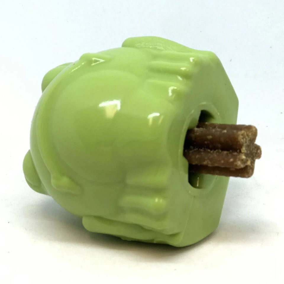 MKB Bull Frog Durable Rubber Chew Dog Toy & Treat Dispenser, view 5
