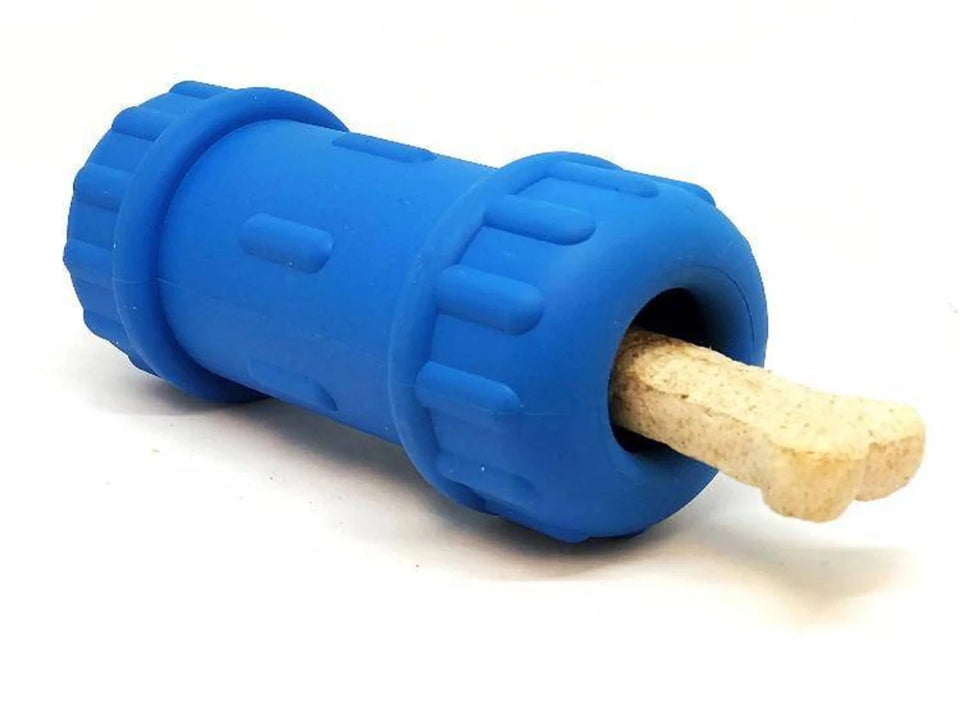 ID Bone Durable Rubber Chew Dog Toy and Treat Dispenser - Pets Perfect
