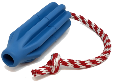 USA-K9 Rocket Durable Rubber Reward Dog Toy, Tug Toy, and Retrieving Toy - Pets Perfect