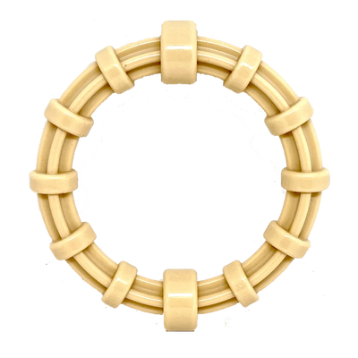 SP Honey Bone Chicken Flavored Teething Ring for Aggressive Chewers - Pets Perfect