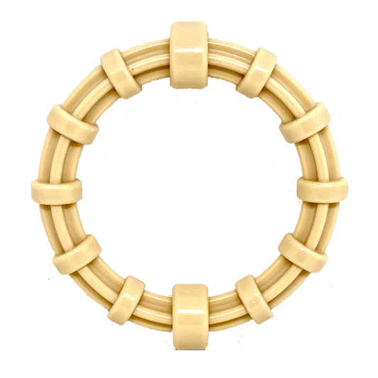 SP Honey Bone Chicken Flavored Teething Ring for Aggressive Chewers - Pets Perfect
