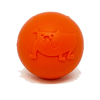 SP Smile Ball Ultra Durable Synthetic Rubber Chew Dog Toy & Floating Retrieving Toy - Pets Perfect
