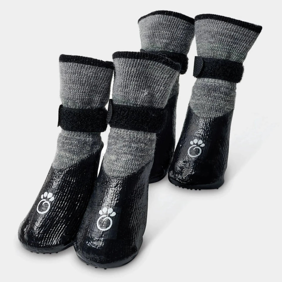 GF Pet Dog Booties Grey, SMALL/1, view 5