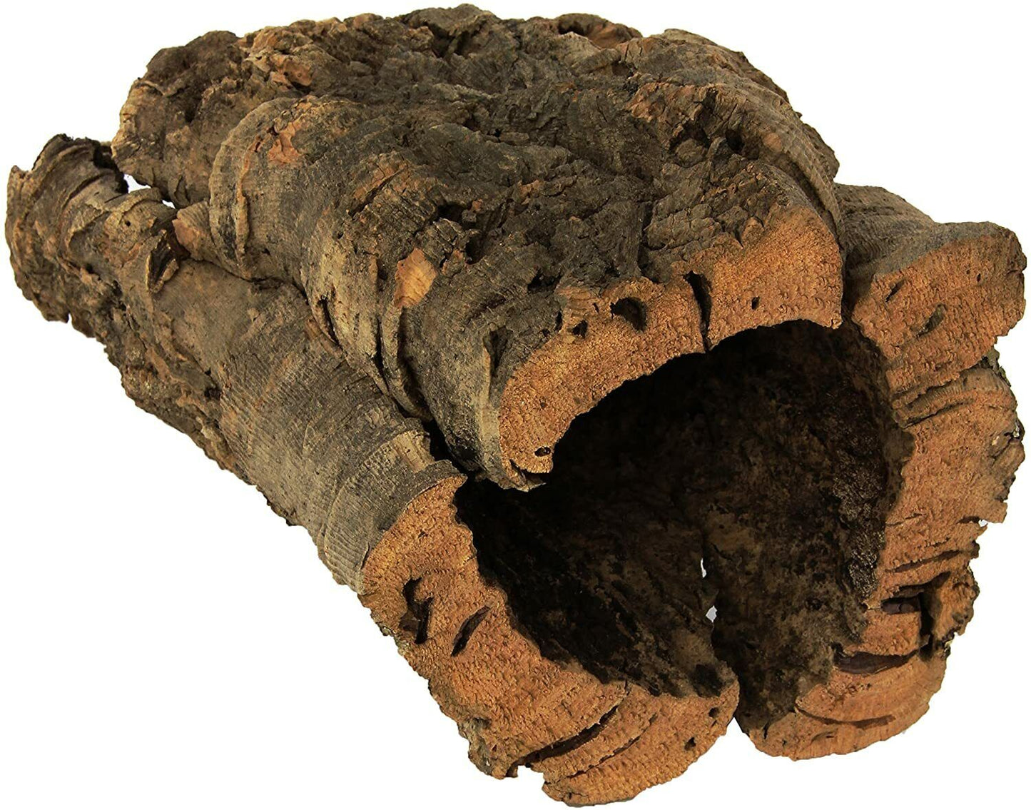 Zoo Med Natural Cork Bark Round - Small Brown Terrarium Hide