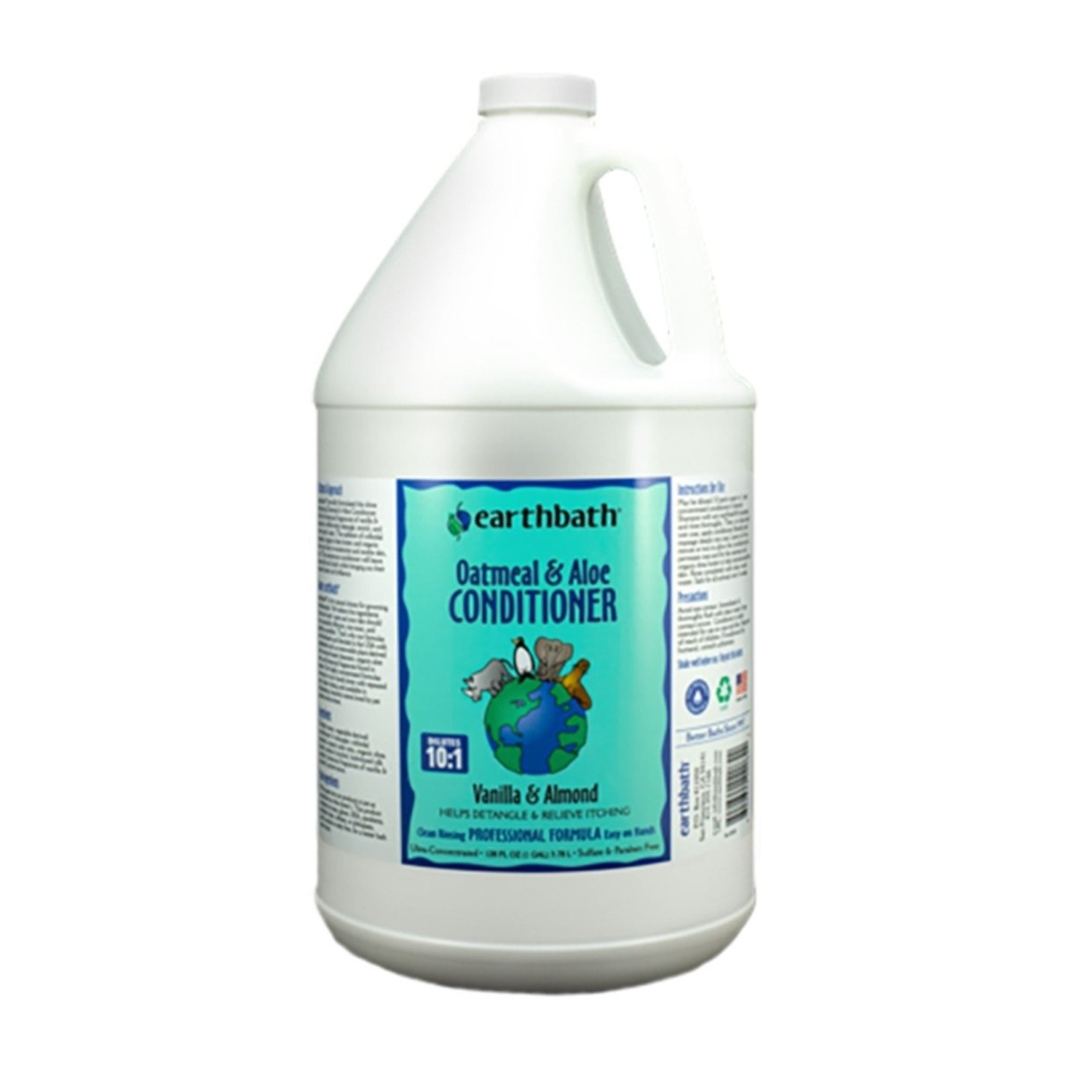 Earthbath Dog Oatmeal & Aloe Conditioner - Vanilla & Almond 1 Gallon - Pets Perfect