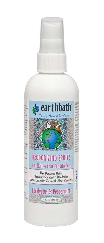 Earthbath Stress Relief Spritz for Dogs, Eucalyptus & Peppermint 8 oz