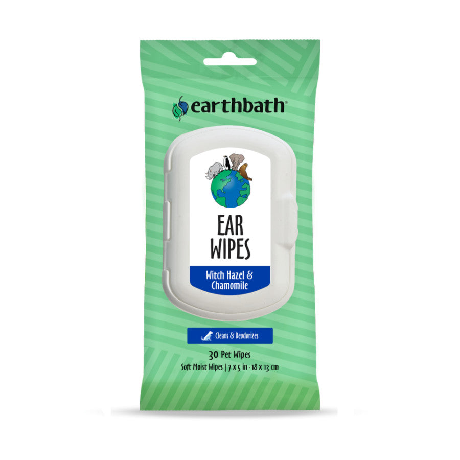 Earthbath Ear Wipes Counter Display 6ea/30 ct - Pets Perfect