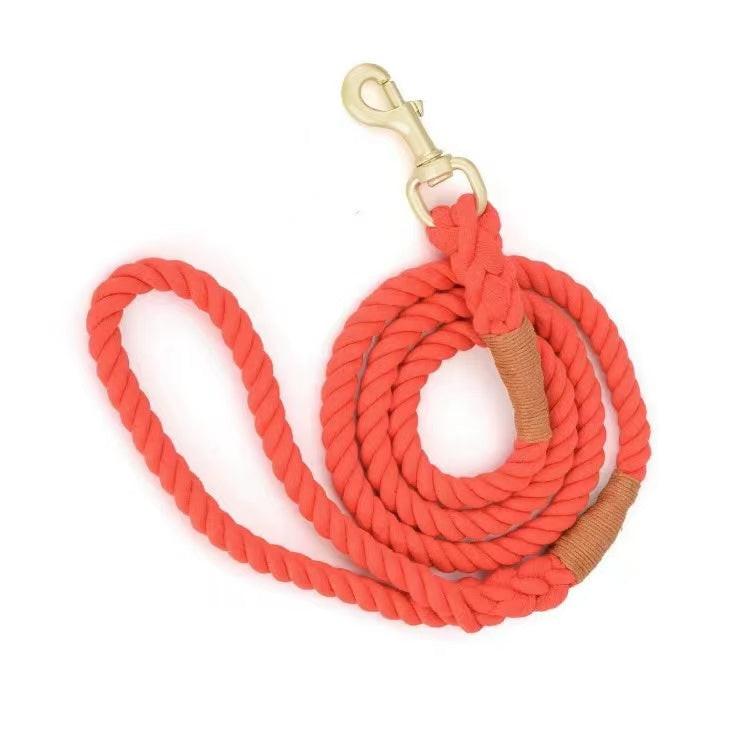 Dog Rope Dog Leash - Grapefruit, view 3