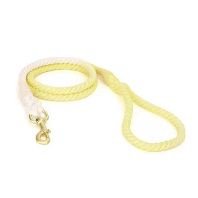 Dog Rope Dog Leash - Ombré Yellow