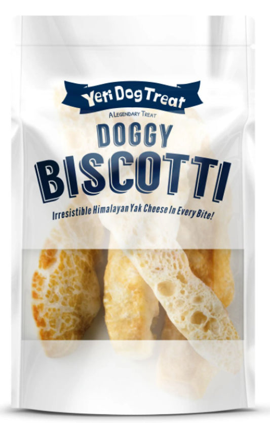 Yeti Biscotti Dog Treats - Natural Yak Cheese Biscuits