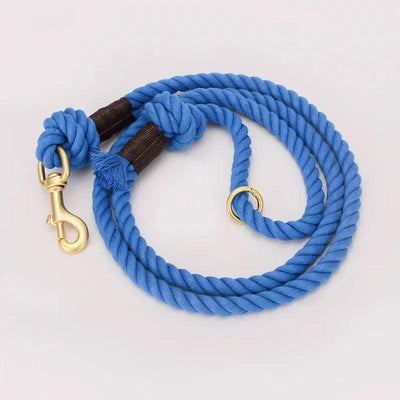 Dog Rope Dog Leash - Sapphire Blue