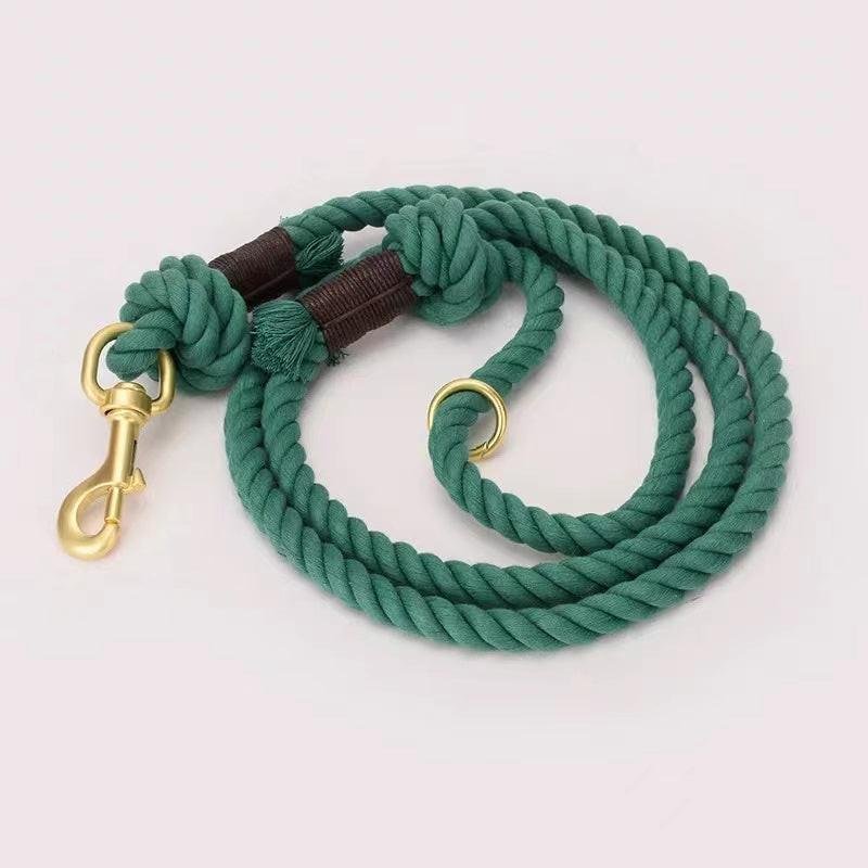 Dog Rope Dog Leash - Emerald