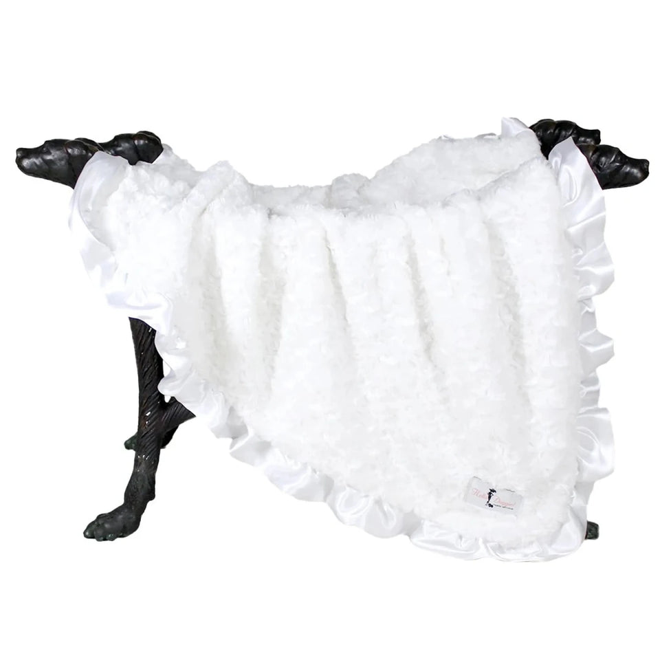 Ruffle Baby Dog Blanket - Pets Perfect