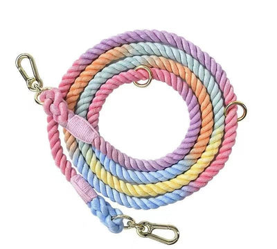 Hands-Free Dog Rope Dog Leash - Macaron