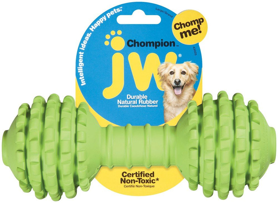 JW Pet Chompion Rubber Dog Chew Toy - Large