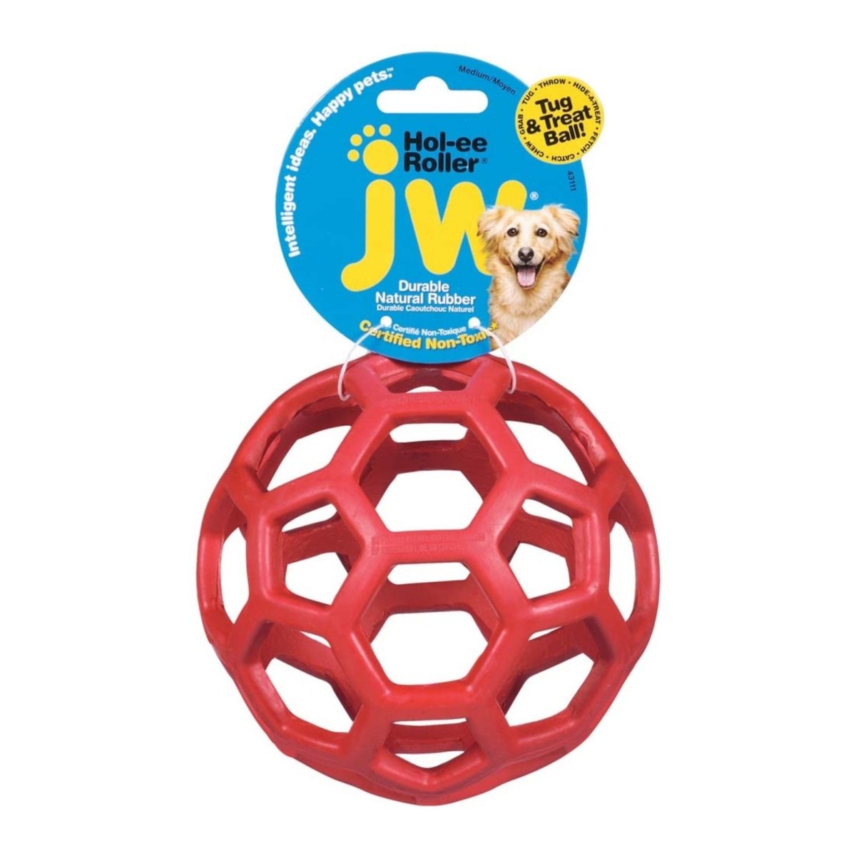 JW Pet Hol - ee Roller Dog Toy Assorted 1ea/MD - Pets Perfect