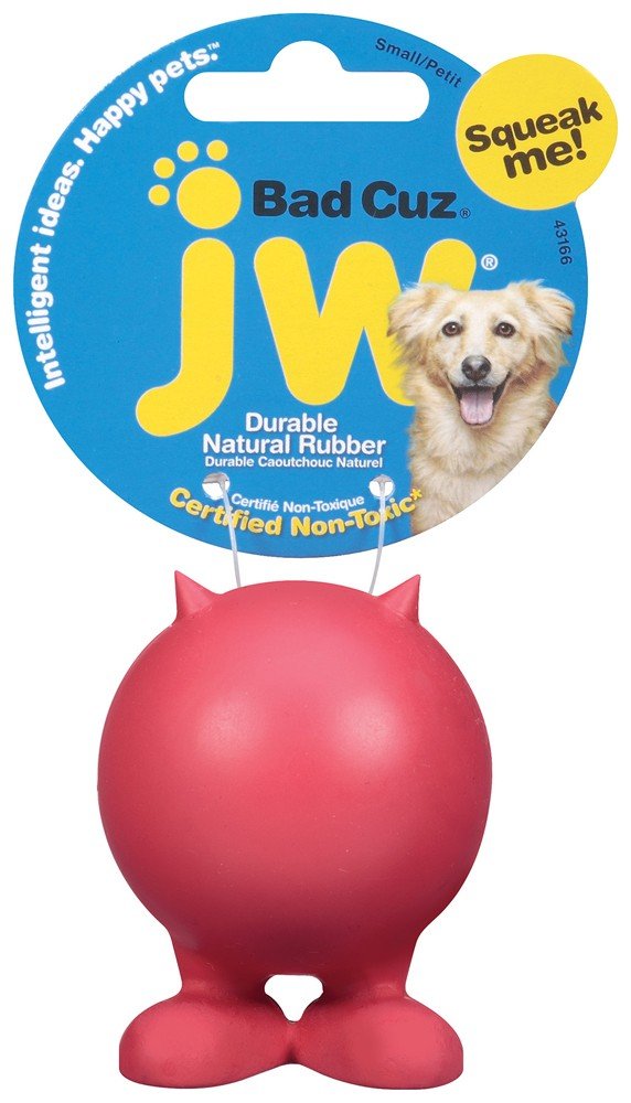 JW Pet Bad Cuz Dog Toy Assorted 1ea/SM - Pets Perfect
