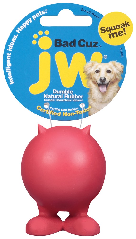 JW Pet Bad Cuz Dog Toy Assorted Small
