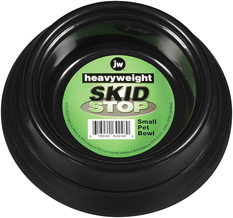 JW Pet Skid Stop Heavyweight Dog Bowl Assorted Small