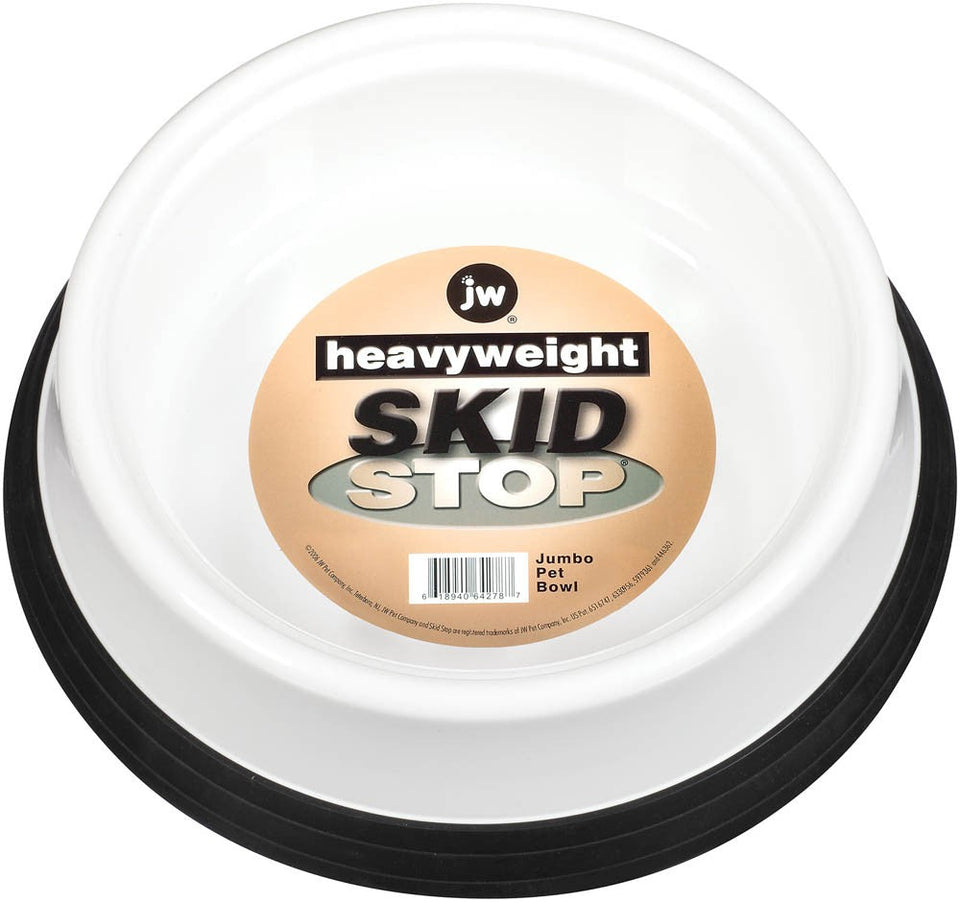 JW Pet Skid Stop Heavyweight Dog Bowl Assorted X-Large