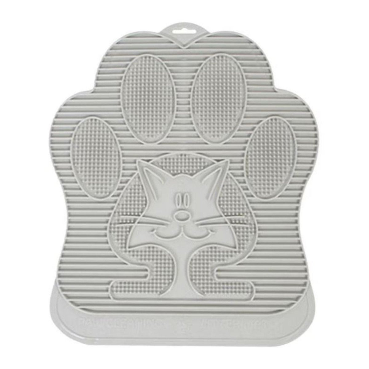 Omega Paw Cat Paw Cleaning Litter Mat Light Gray 1Ea - Pets Perfect