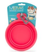 Messy Mutts Dog Collapsible Bowl Green 3 Cup - Pets Perfect