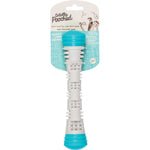 Messy Mutts Totally Dog Chew N Squeak Stick Grey Teal Small - Pets Perfect