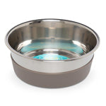 Messy Mutts Dog Bowl Stainless Steel NonSlip Bottom Large, view 2