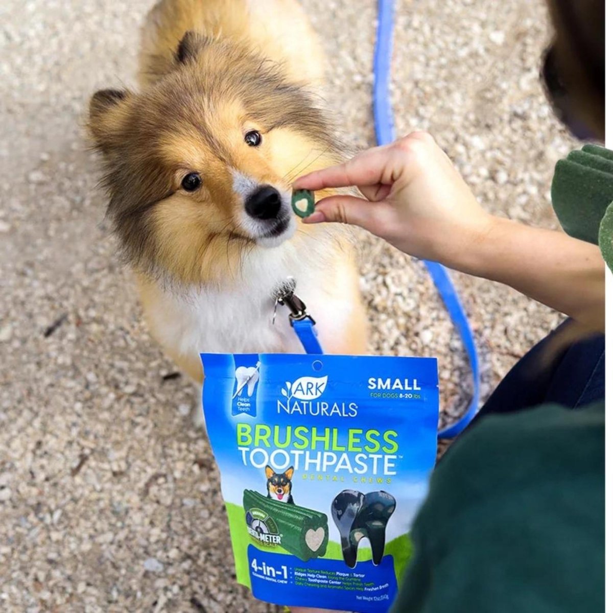Ark Naturals Breath - Less Brushless Toothpaste Small To Medium Dog Chews, 12 - oz. Bag - Pets Perfect