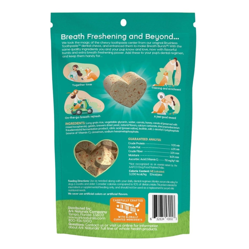 Ark Naturals Dog Breath Bursts Cinnamon Bits 4 oz, view 2