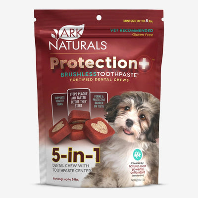 Ark Naturals Protection+ Toothpaste 5-in-1 -4 oz Mini Dog Chews