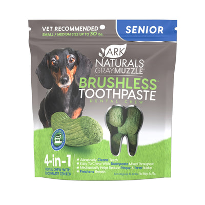 Ark Naturals Gray Muzzle Brushless Toothpaste Small/Medium, 4.1 oz