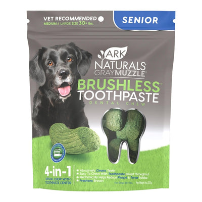 Ark Naturals Gray Muzzle Brushless Toothpaste Medium/Large, 4.1 oz