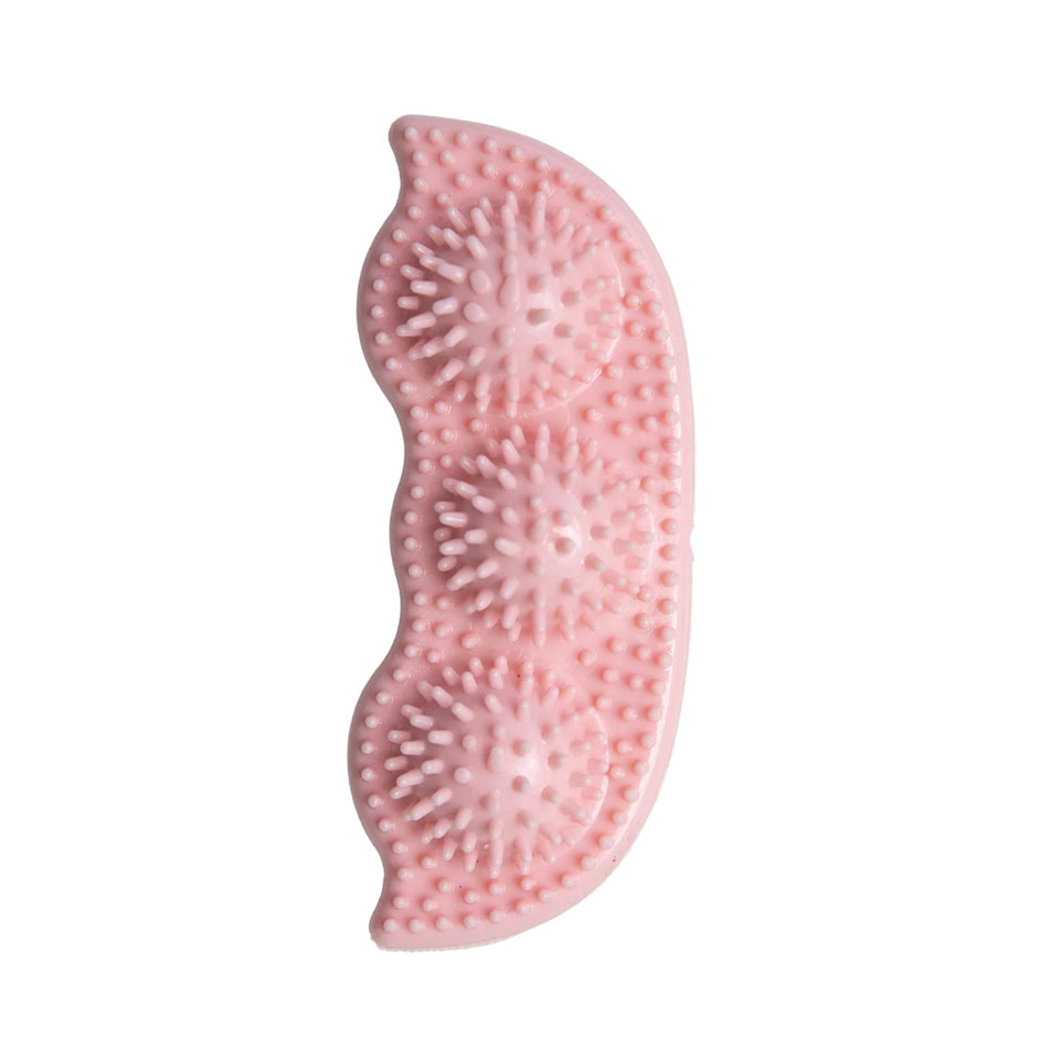 Snugarooz Pea Podz Eco TPR Dog Toy Pink 5in.