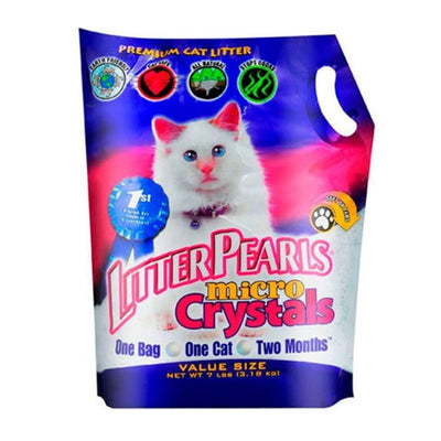 Ultra Pet Litter Pearls Micro Crystal Silica Gel Cat Litter - 7 lb