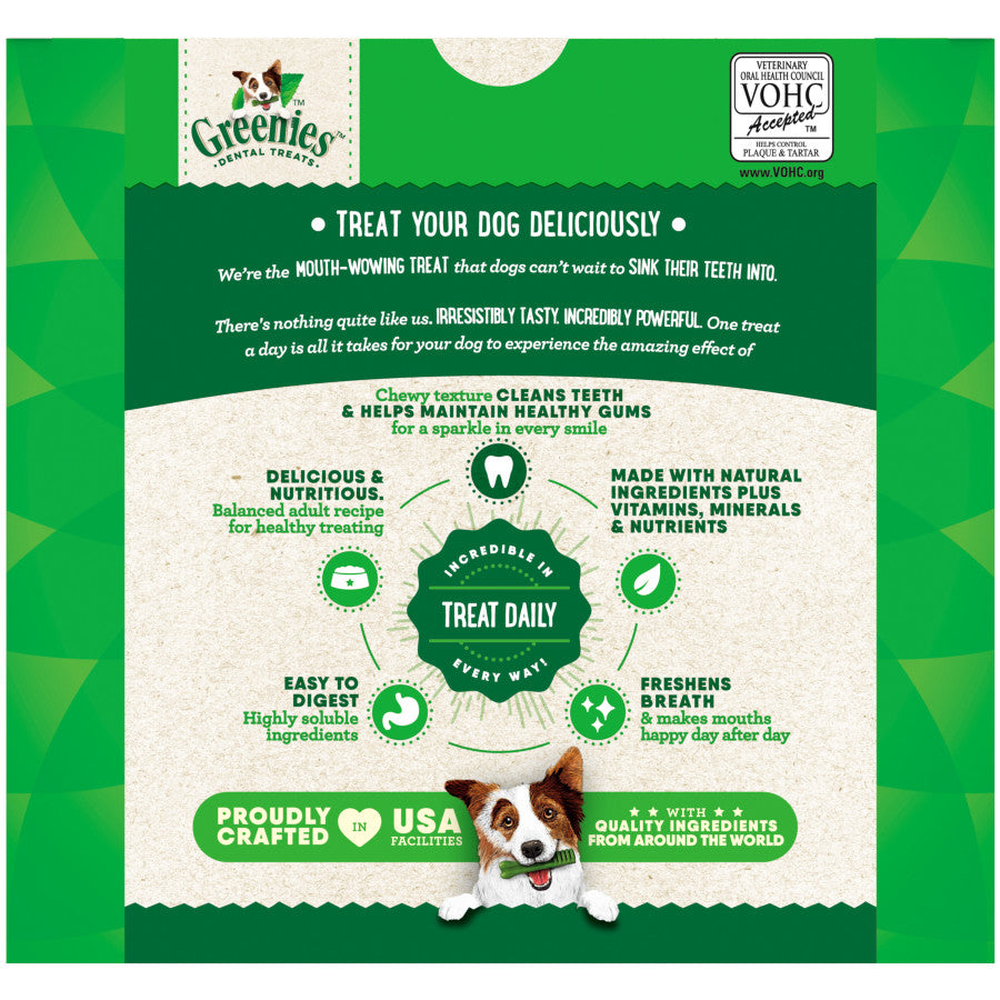 Greenies Dog Dental Dog Treats Regular, Original, 36 oz, 36 ct