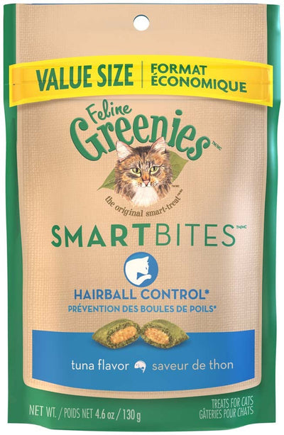 Greenies Feline SmartBites Healthy Indoor Cat Treats Tuna, 4.6 oz
