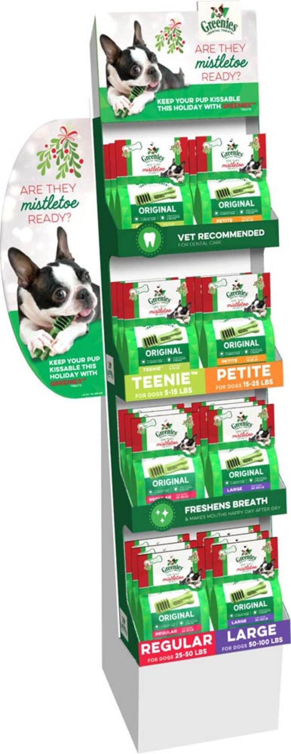 Greenies Holiday Are they Misteltoe Ready?, 12 oz, 24 ct