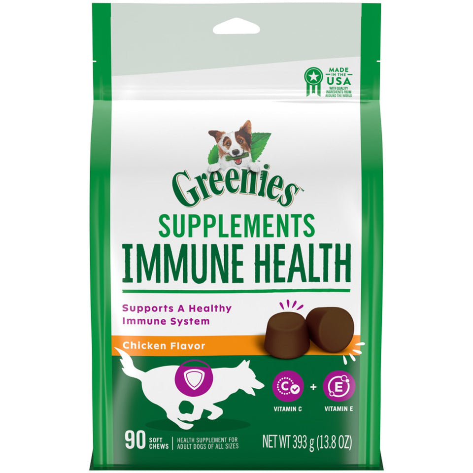 Greenies Immune Health Supplements 90 ct