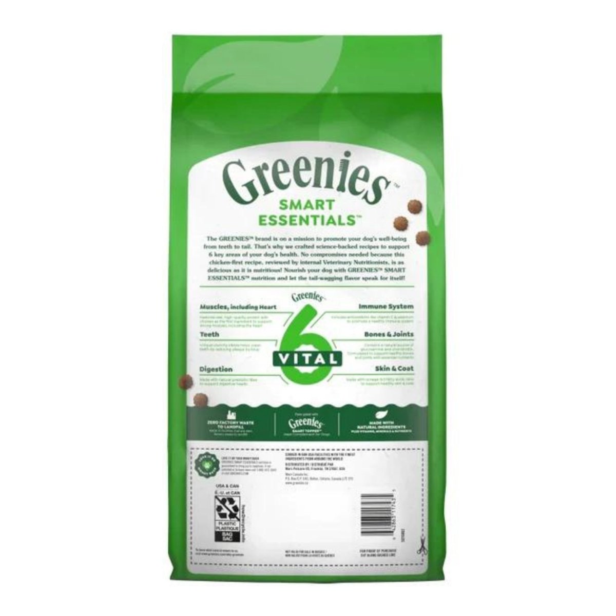 Greenies Smart Essentials Small Breed Adult Dry Dog Food Chicken & Rice 5.5lb - Pets Perfect
