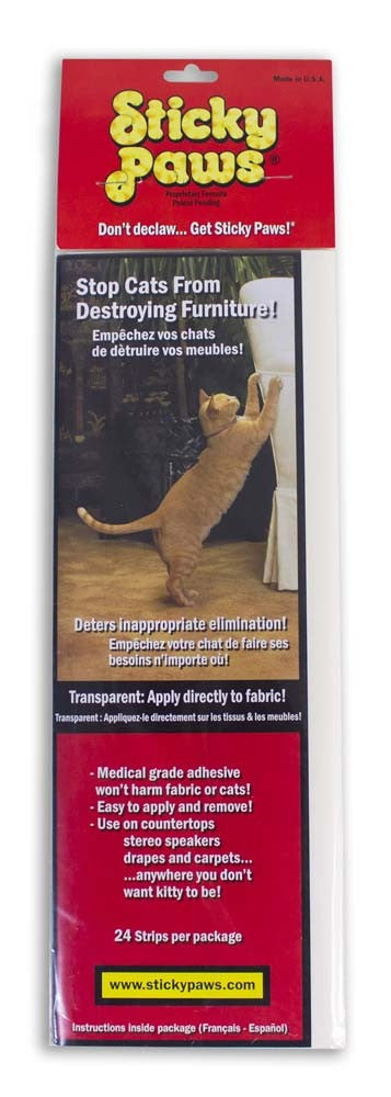 Sticky Paws Furniture Protector 24 ct