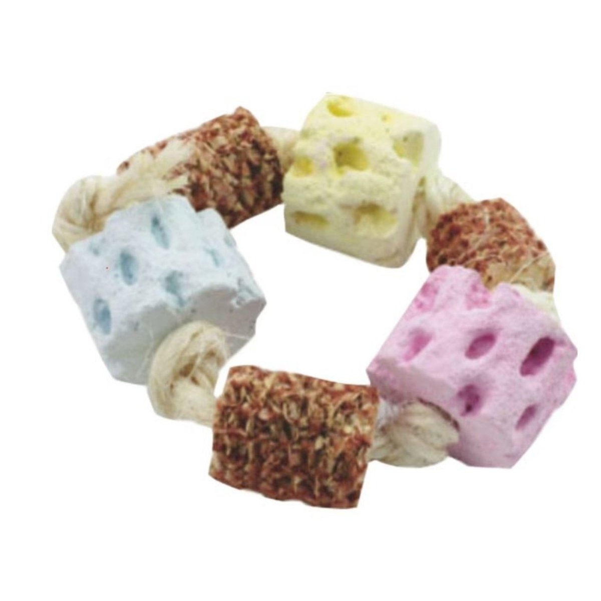 A&E Nibbles-Corny-Calcium-Ring-Toy - Pets Perfect