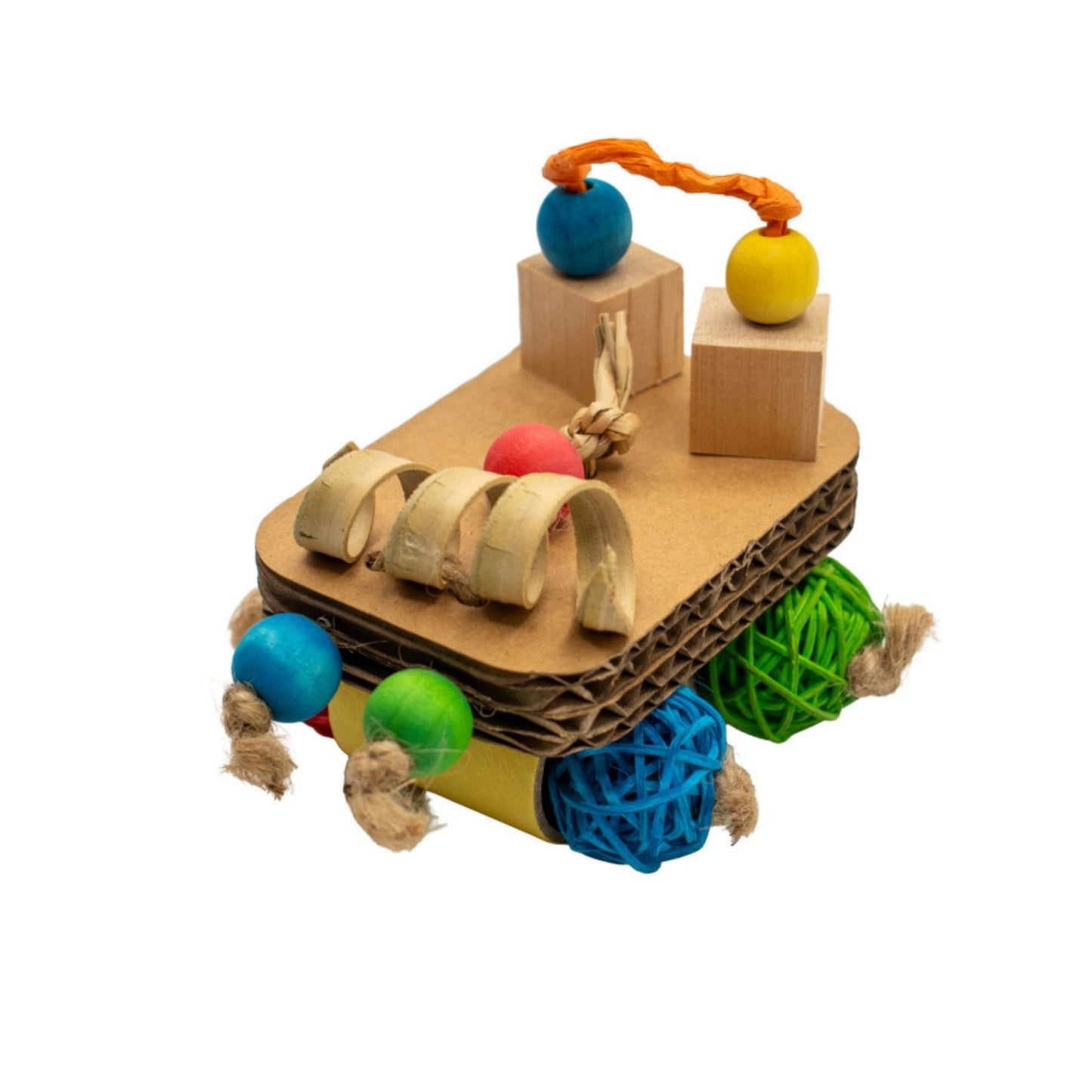 A & E Cages Nibbles Cardboard Cruiser Small Animal Toy 1ea/One Size