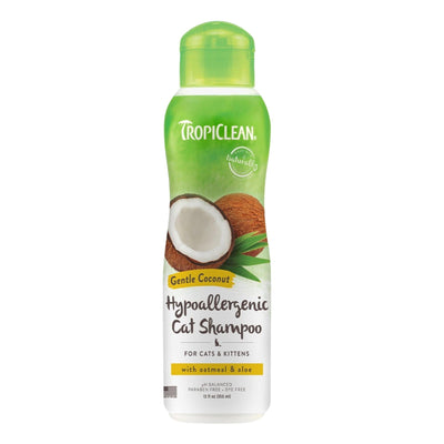 Tropiclean Cat Hypoallergenic Shampoo Coconut 12oz. Default Title
