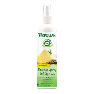 Tropiclean Dog Endurascent Deodorizing Spray Pineapple 8oz.