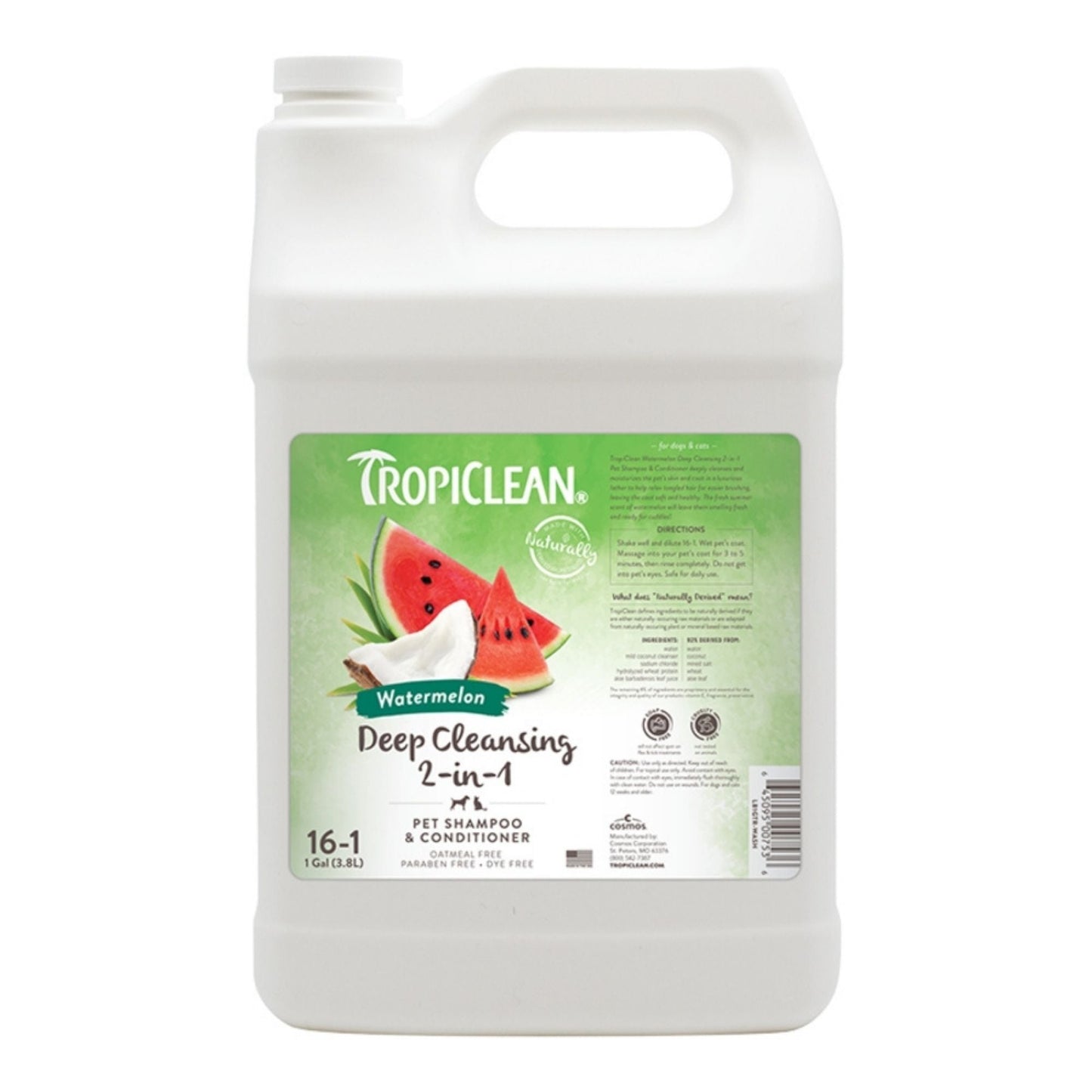 Tropiclean Dog Watermelon Deep Cleansing, 1 gal