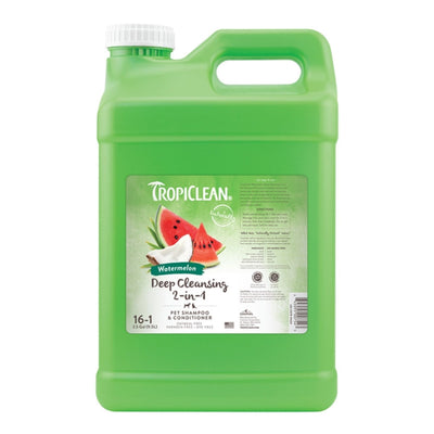 Tropiclean Dog Watermelon Deep Cleansing 2 In 1 Shampoo & Conditioner 2.5 Gal