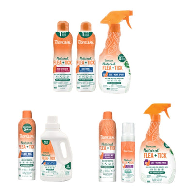 Tropiclean Dog Natural Flea & Tick Top Sellers 16 Pack